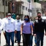 Vice President Delcy Rodriguez at the 23 de Enero neighborhood in Caracas. Photo courtesy of the Office of the Vice President.