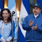Nicaraguan Vice President Rosario Murillo and President Daniel Ortega. File photo.