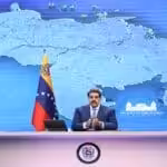 Venezuelan President Nicolas Maduro during a press conference this Monday, August 16. Photo courtesy of Prensa Presidencial.