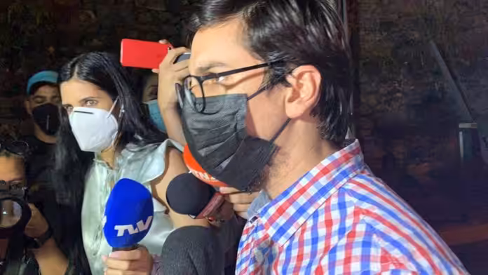 Anti-Chavista politician Freddy Guevara. Photo courtesy of RedRadioVE.