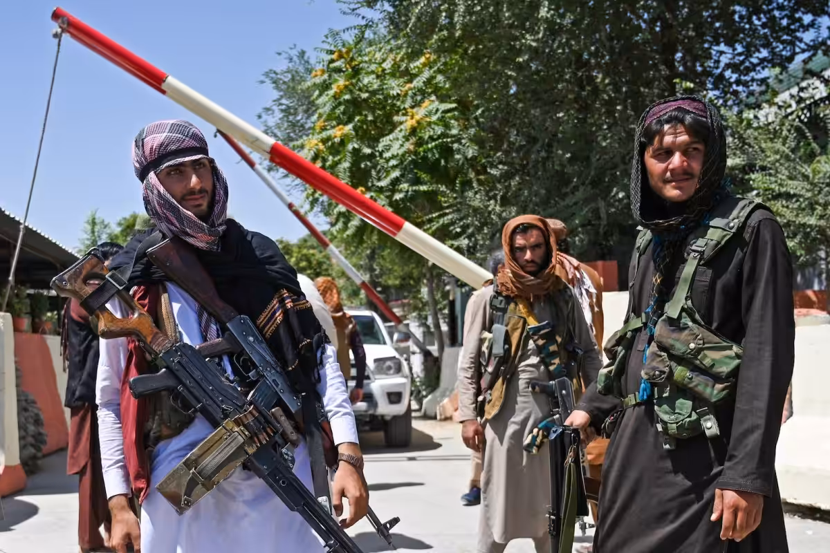 Taliban members in Kabul