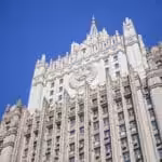 Russia's Foreign Affairs Ministry headquarters. File photo.