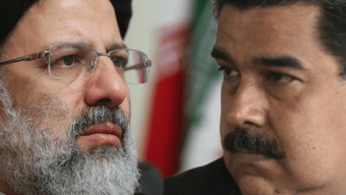New Iranian President Ebrahim Raisi and President Nicolas Maduro of Venezuela. Photo courtesy of RedRadioVE.