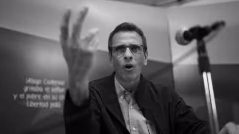 Anti-chavista Henrique Capriles. File photo.