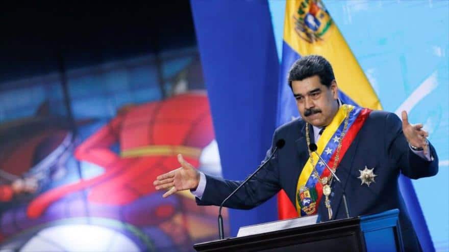 President of Venezuela, Nicolás Maduro, at a ceremony in Caracas, the capital, January 22, 2021. (Photo: Reuters).