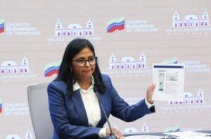 Venezuelan Vice President Delcy Rodriguez. Photo courtesy of the Vice Presidency Office.