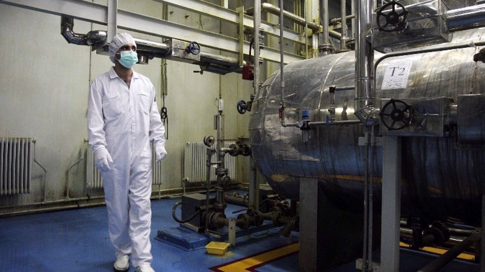 An Iranian technician walks through the Uranium Conversion Facility just outside the central city of Isfahan 255 miles (410 kilometers) south of the capital Tehran, Iran. (File photo by AP).