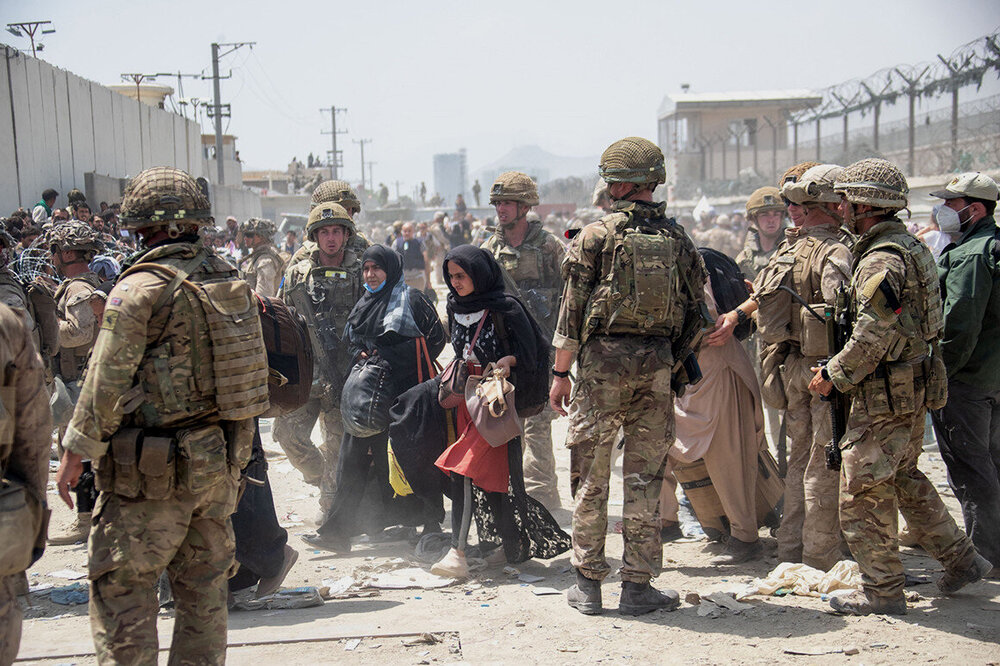 Afghanistan+The+British+armed+forces+work+with+the+U.S.+military+to+evacuate+eligible+civilians+and+their+families+out+of+the+Afghanistan.++MoD+Crown+Copyright+via+Getty+Images