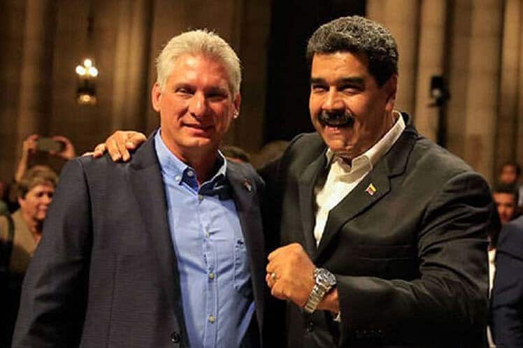 Diaz-Canel-y-Maduro
