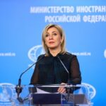 Maria Zakharova spokesperson for the Russian Ministry for Foreign Affairs. File photo.