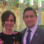 Featured image: Guaido's "ambassador" to the US, Carlos Vecchio with the extreme right Spanish politician from Partido Popular, Isabel Díaz Ayuso. Photographed just a few hours after the latest criticized Pope Francis for apologizing for Catholic Church mistakes during the colonization of Latin America. Photo courtesy of Twitter / @carlosvecchio.