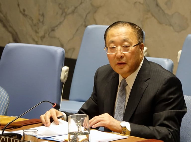 China's permanent representative to the United Nations, Zhang Jun. Photo: Xinhua