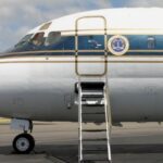 The DC9-15 with US registration number N900SA, also know as Cocaine One because of the seal near its door that resembles the US presidential plane Air Force One. According to US journalist Daniel Hopsicker it only could be a CIA plane or a plane connected with CIA operations. Photo courtesy of La Tabla.
