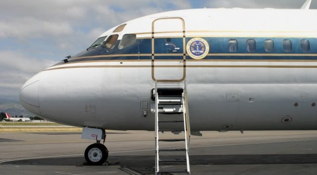The DC9-15 with US registration number N900SA, also know as Cocaine One because of the seal near its door that resembles the US presidential plane Air Force One. According to US journalist Daniel Hopsicker it only could be a CIA plane or a plane connected with CIA operations. Photo courtesy of La Tabla.