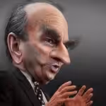 Sketch of Elliott Abrams. Photo courtesy of RedRadioVE.