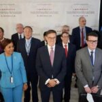 Venezuelan Foreign Minister Félix Plasencia along with other top diplomatic representatives of 18 countries in favor of multilateralism (Photo: Foreign Ministry of Venezuela)