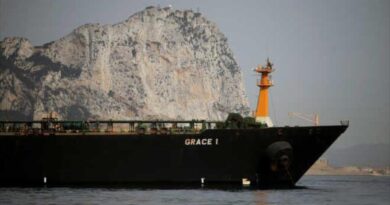 Featured image: Iranian supertanker Grace 1. (Source: IRNA).