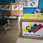 Ballot box for Venezuelan elections, organized by the CNE. Photo: File photo.