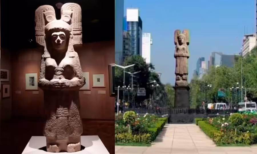 Amajac Woman to Replace Columbus Statue in Mexico City