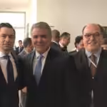 Featured image: Carlos Vecchio (left), Ivan Duque (center) and Julio Borges (right) during a meeting in Colombia. File photo courtesy of Twitter / @JulioBorges.