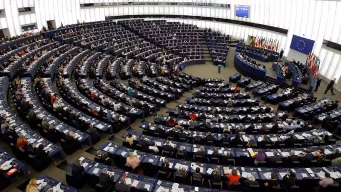 Europarlament floor. File photo.