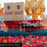 China's 72 anniversary parade. Photo courtesy of Twitter / @nicolasmaduro.