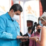 Venezuelan President Nicolas Maduro during a ceremony to honour the Indigenous Resistance Day this Tuesday, October 12, 2021. Photo courtesy of Presidential Press.