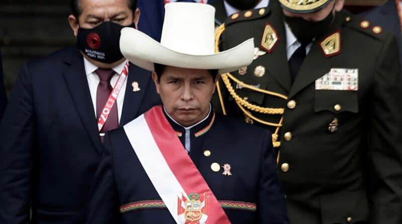 Peruvian president Pedro Castillo. File photo.