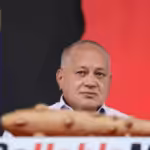 Deputy Diosdado Cabello during his weekly TV show Con el Mazo Dando. Photo by Con el Mazo Dando.