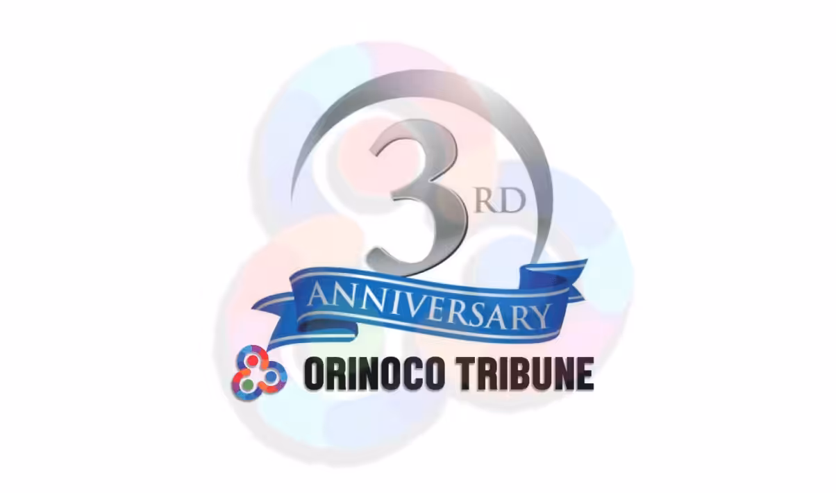 Orinoco Tribune 3rd anniversary avatar. Photo by Orinoco Tribune.