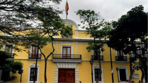 Casa Amarilla, old headquarter of Venezuelan ministry for foreign affairs. File photo.