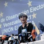 MEP Isabel Santos, head of the EU EOM to Venezuela presenting its preliminary report.