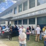 Venezuelans waiting to vote in the east of Caracas in the afternoon of this Sunday, November 21. Photo by Orinoco Tribune.