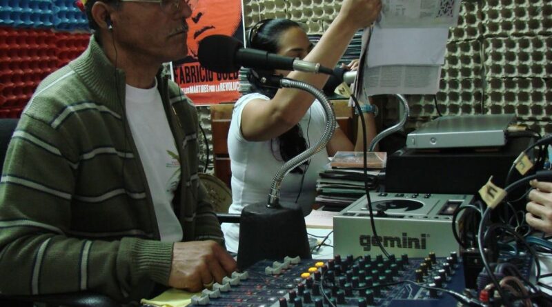 Community radio studio. Photo by MIPPCI.