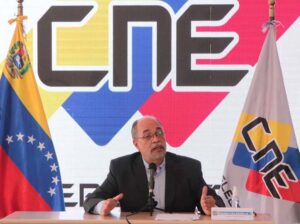Pedro Calzadilla, president of the CNE. Photo File.