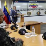 Commander Remigio Ceballos during a press conference informing on a terrorist plot unveil by Venezuelan law enforcement agencies. Photo by Twitter / @MPPRIJP.