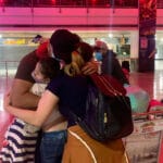 Family reunification is on of the goals of the Vuelta a la Patria program. Photo by MPPRE.