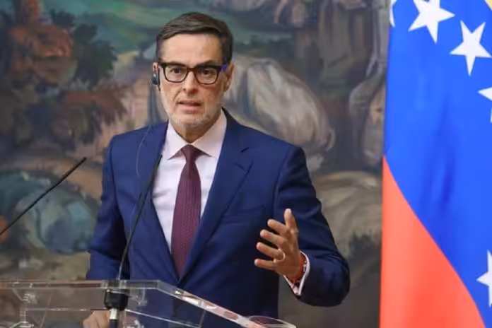 Venezuelan minister for foreign affairs Felix Plasencia. File photo.
