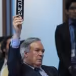 Ambassador Roy Chaderton during an Organization of American State (OAS) session where he served as Venezuelan top diplomat from 2008 until 2015. Photo by HispanTV.