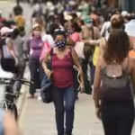 Venezuelans use face mask as a general rule. File photo.