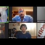 Featured image: Screenshot of the panelist in the Zoom Panel: Elections in Latin America - Beyond Pink Tide vs Monroe Doctrine. Photo by Orinoco Tribune.