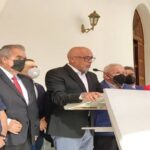 Deputy Jorge Rodriguez informing on the Supreme Court  reform project. Photo by RedRadioVE.