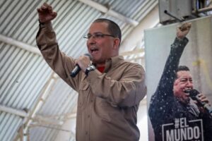Former chancellor Jorge Arreaza and now PSUV candidate for governor in Apure state elections scheduled for November 9. Photo by Twitter / @jaarreaza.