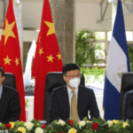 Nicaragua signs the first Memorandum of Cooperation with the China Media Group in Managua. December 15, 2021. Photo: Redvolución/Arturo G