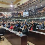 Venezuelan National Assembly floor voting the reform on the Supreme Court Law. Photo by RedRadioVE.