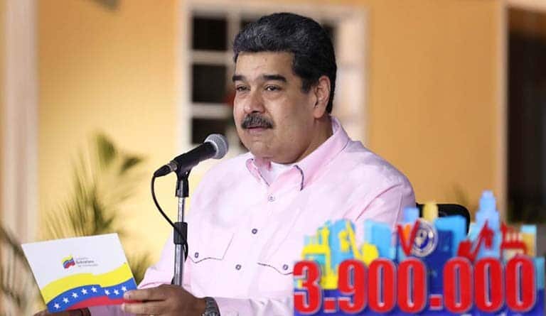 In the image, Nicolás Maduro, president of the Bolivarian Republic of Venezuela. Photo: Presidential Press