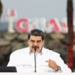President Nicolas Maduro during a televised working meeting in La Guaira state. Photo by Presidential Press.