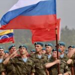 Russian, Venezuelan and Chinese forces during joint military exercises. Photo: HispanTV