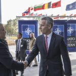 The President of Colombia visits NATO