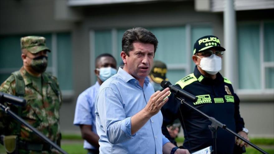 Colombian Defense Minister Diego Molano. Photo: HispanTV.